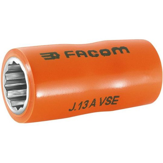 Facom J.13AVSE Hylsy 3/8", 13mm, 12 k, 1000V