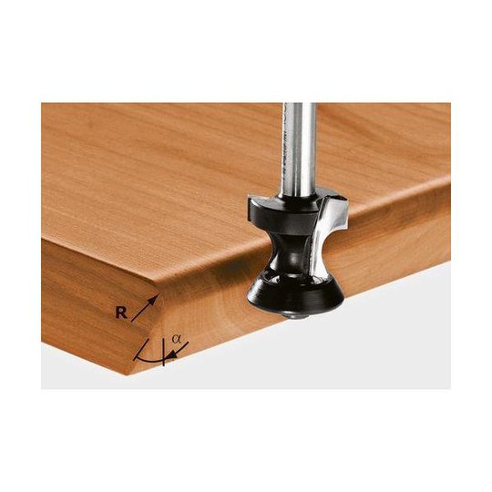 Festool HW S8 D31,4/R6/45° Pyöristysjyrsin kara 8mm