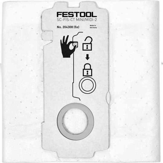 Festool SC-FIS-CT MINI/MIDI-2/5 Pölypussi