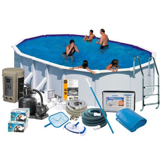 Swim & Fun 2748 Allaspaketti 7,3 x 3,75 x 1,32 m, 28 217 l