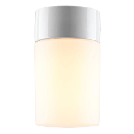 Ifö Electric Opus Kattovalaisin suora, E27, IP54, 100W, opaali valkoinen