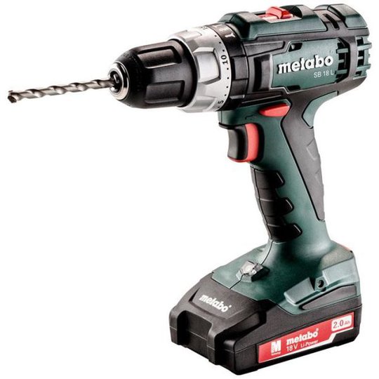 Metabo SB 18 L Iskuporakone 2,0 Ah akuilla ja laturilla