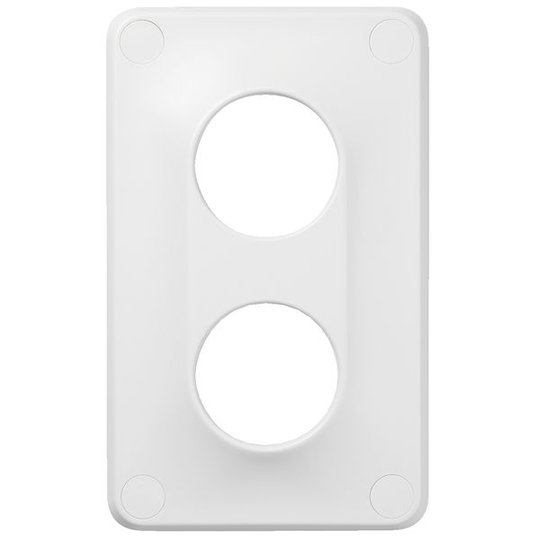 Schneider Electric WDE000914 Peitekehys robust, valkoinen 2-paikkainen