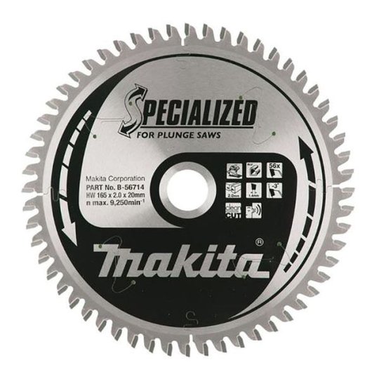 Makita B-56714 Sahanterä 165 mm, 56T