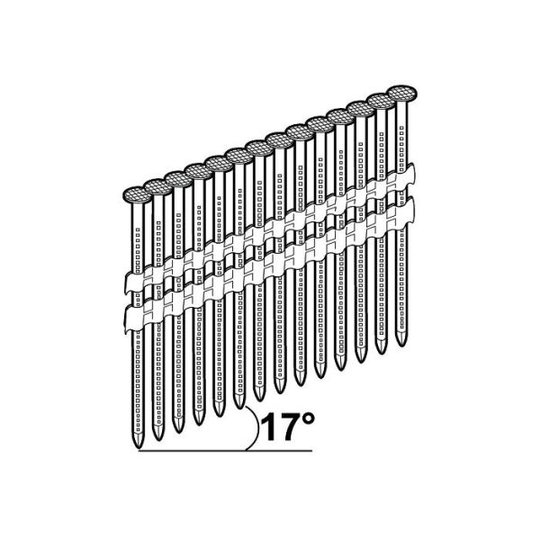 ESSVE M-Fusion Konenaula 17°, pyöreä kanta, 2200 kpl:n pakkaus 2,8x50mm