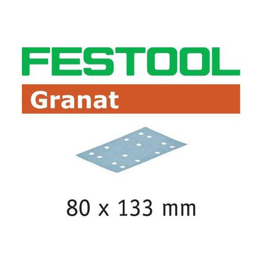 Festool STF GR Hiomapaperi 80x133mm 100 kpl. P220