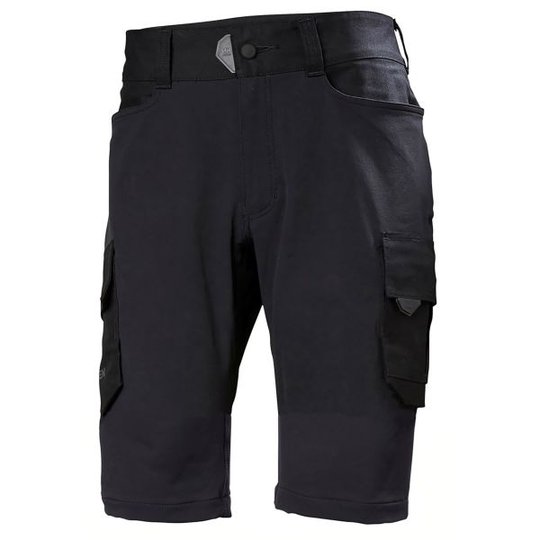 Helly Hansen Workwear Chelsea Evolution Työshortsit musta, 4-suuntainen joustomateriaali C44