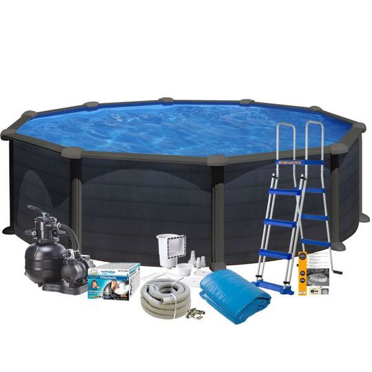 Swim & Fun 2717 Allaspaketti Ø4,6 x 1,2 m, 17 450 l