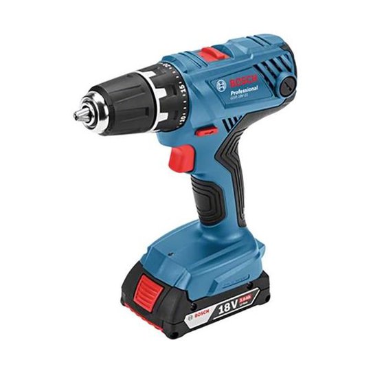 Bosch GSR 18V-21 Porakone-ruuvinväännin Sis. L-BOXX-laukun, ilman akkuja ja laturia