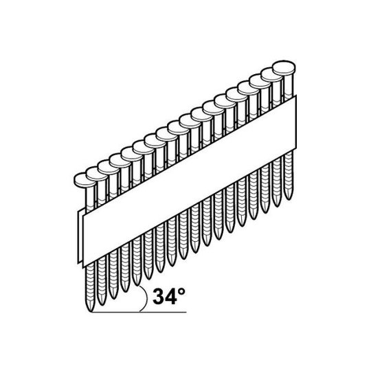 ESSVE M-Fusion Konenaula 34°, D-kanta, 2800 kpl:n pakkaus 2,8x60mm