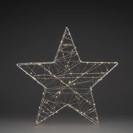 Konstsmide 1793-333 Joulutähti metalli – 60 cm