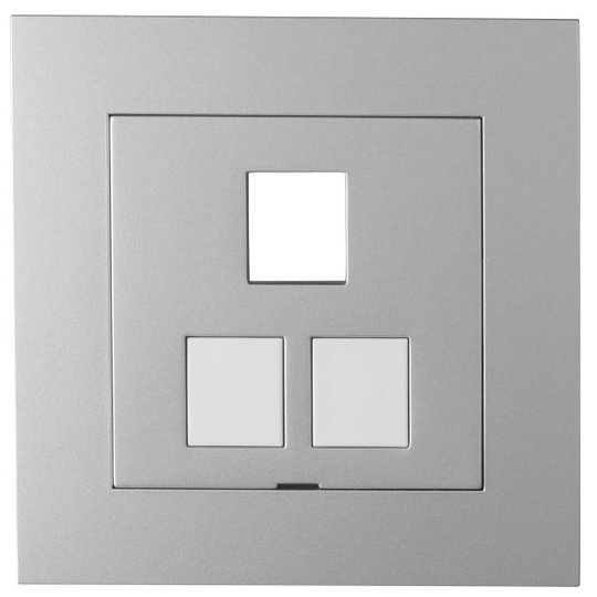 Elko Plus Keskiölevy sisältää kehyksen, 3 x Keystone Alumiini