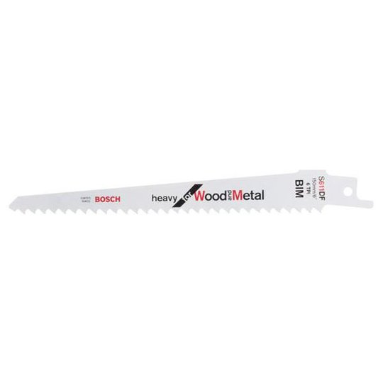 Bosch Heavy for Wood and Metal Puukkosahanterä 150mm, 2 kpl