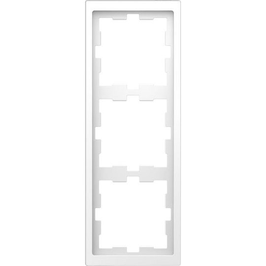 Schneider Electric MTN4030-6535 Yhdistelmäkehys 3 lokero, t-muovi Lootus, valkoinen