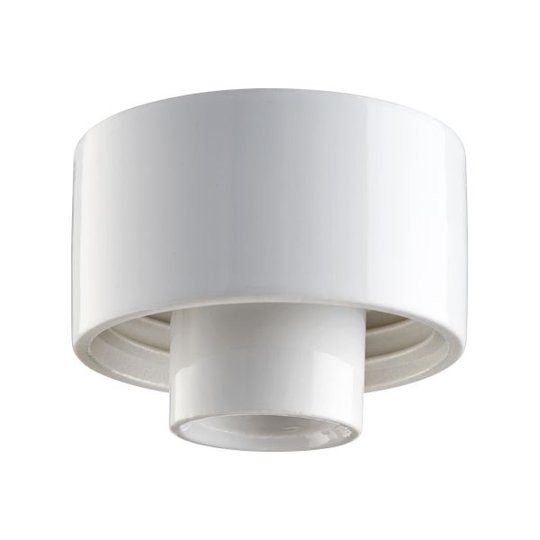 Ifö Electric 55717-000-10 Kanta suora, E27, IP44 valkoinen