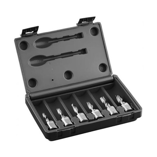 Euroboor SSPI.KIT Spiraaliporanteräsarja HSS Weldon, 30 mm, 6-11 mm