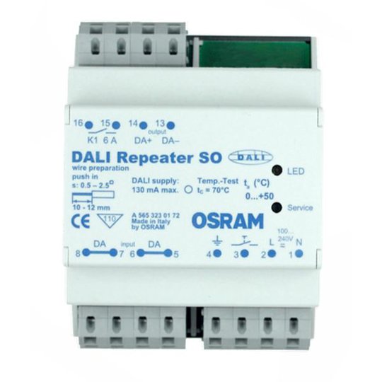 Osram DALI Repeater SO Toistin valaistuksen ohjaukseen