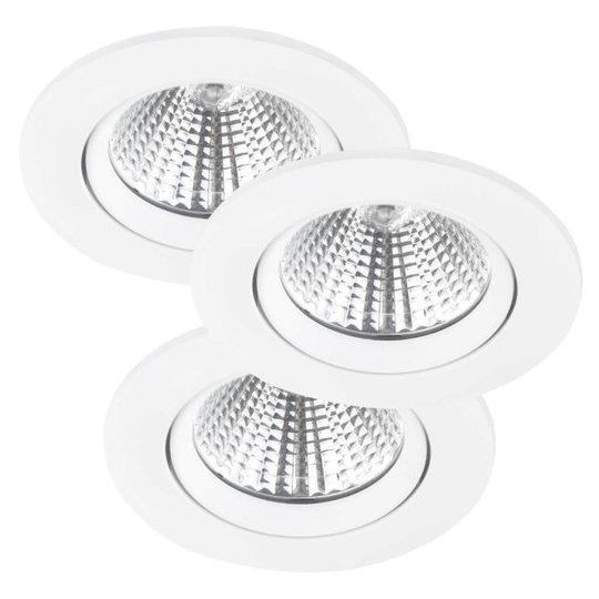 Nordlux FREMONT 47580101 Kohdevalaisin LED, 3 kpl, asennus rakenteen sisään, IP23 valkoinen