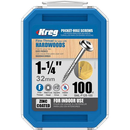 Kreg SML-F125-100 Ruuvi 32 mm 100 kpl:n pakkaus