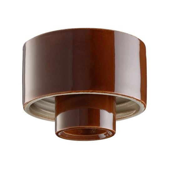 Ifö Electric 55717-000-14 Kanta suora, E27, IP44 Ruskea