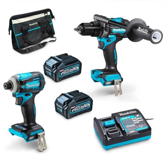 Makita DK0114G201 Yhdistelmäpaketti akuilla ja laturilla