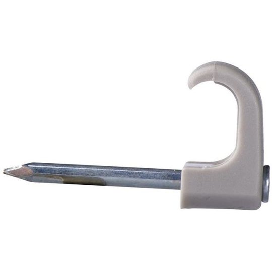 Schneider Electric TC 2106003 Naulakiinnike litteälle kaapelille, luonnollinen, 100 kpl 3-5 mm