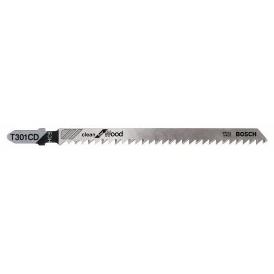 Bosch Clean for Wood T301CD Pistosahanterä 117mm, 3 kpl