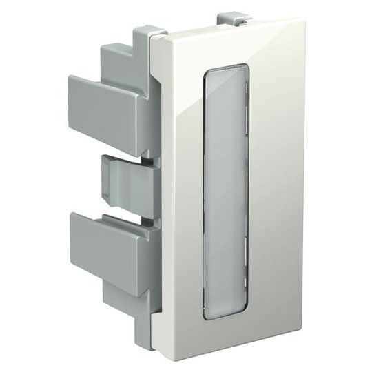 Schneider Electric INS60001 Merkki-ikkuna valkoinen, merkkikyltillä valkoinen