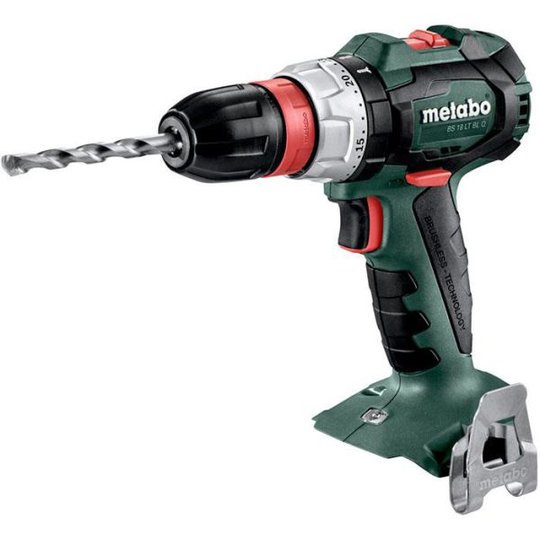Metabo BS 18 LT BL Q Porakone-ruuvinväännin mukana laukku, ilman akkuja ja laturia