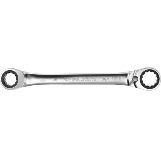 Facom 65.1/2X9/16 Lenkkiavain taivutettu 15°, 1/2"x9/16"