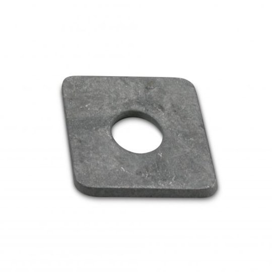 Heco 9605220 Neliöaluslevy S4B, kuumasinkitty 7 x 20 x 2 mm, 10-pakkaus