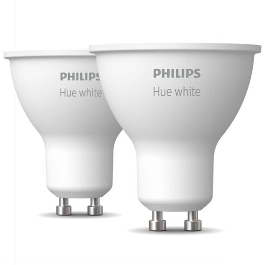 Philips Hue White LED-valo 5,2 W, GU10, 2 kpl/pakkaus