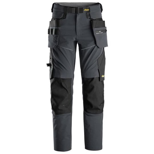 Snickers 6944 Flexiwork Työhousut harmaa/musta C44