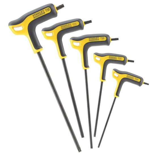 STANLEY FatMax FMHT0-69048 Kuusiokoloavainsarja P-kahva, 5 osaa