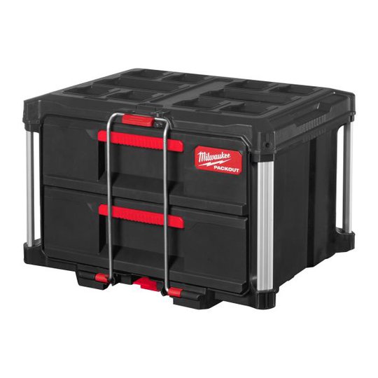 Milwaukee PACKOUT 2 DRAWER TOOL BOX Säilytyslaatikko kaksi laatikkoa