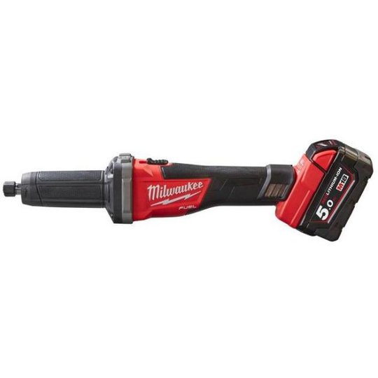 Milwaukee M18 FDG-502X Hiomakone sis. 5,0 Ah:n akut ja laturin