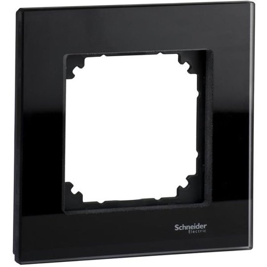 Schneider Electric Exxact Solid Kehys lasi, valkoinen 1-lokeroinen