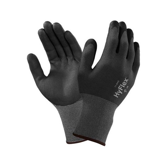 Ansell Hyflex 11-840 Käsineet Vaahtonitriili/Nailon/Spandex Koko 7