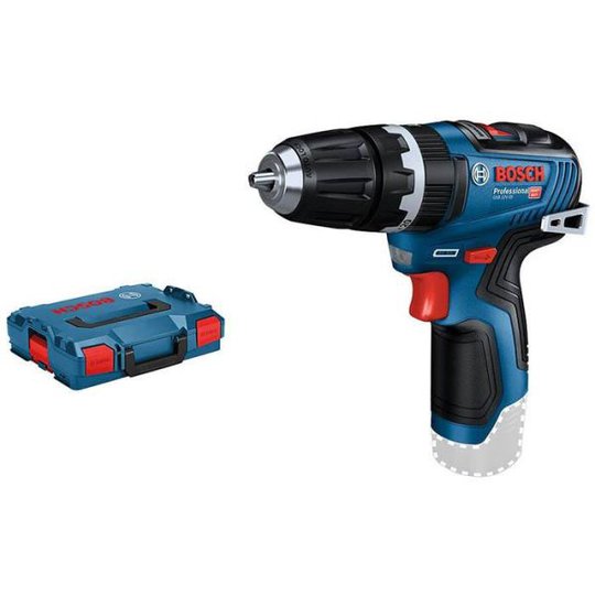 Bosch GSB 12V-35 Iskuporakone ilman akkua ja laturia, L-BOXX:ssa