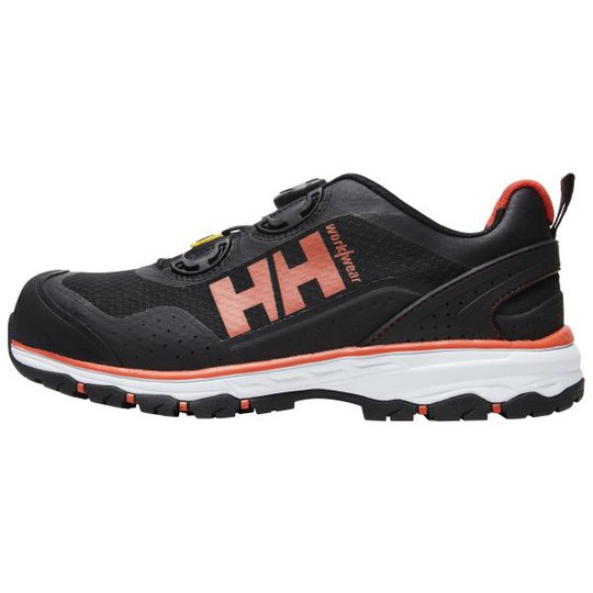 Helly Hansen Workwear Chelsea Evo BOA Turvakengät S1P, metalliton, Musta, alumiinikärki Koko 36