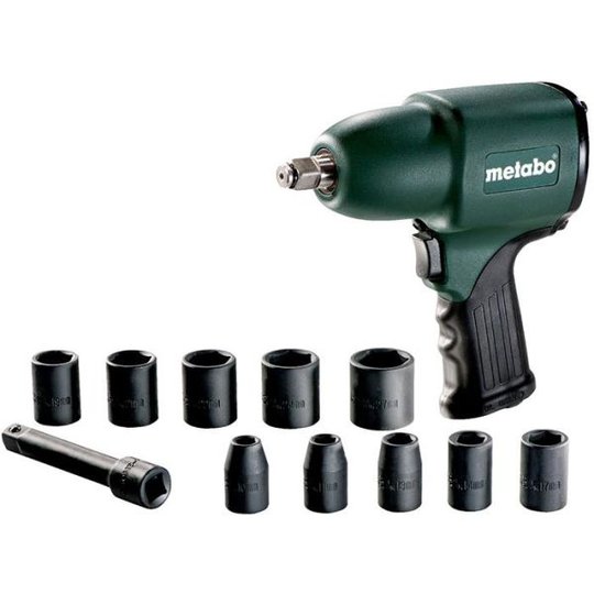 Metabo DSSW 360 SET 1/2" Iskevä ruuvinväännin mukana 10 hylsyavainta