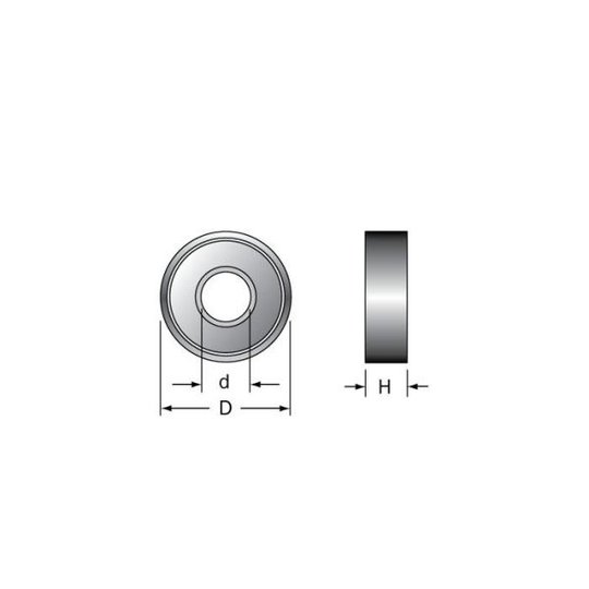 Cobolt M-135 Ohjauslaakeri 13x5mm