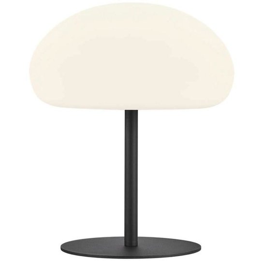 Nordlux SPONGE 2018165003 Pöytävalaisin 4,8 W LED, IP65, musta/valkoinen Halkaisija: 340 mm
