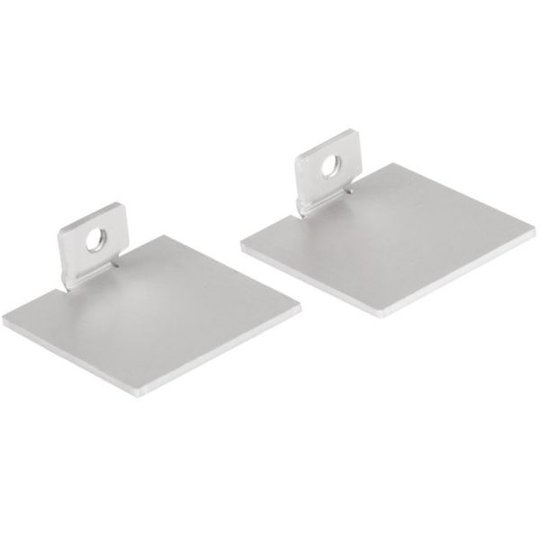 Hide-a-Lite Maxi U Päätykappale alumiinia, 2 kpl/pakkaus