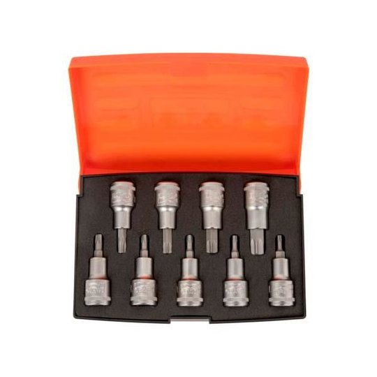 Bahco S9TORX Kärkihylsysarja 9 osaa, 1/2"
