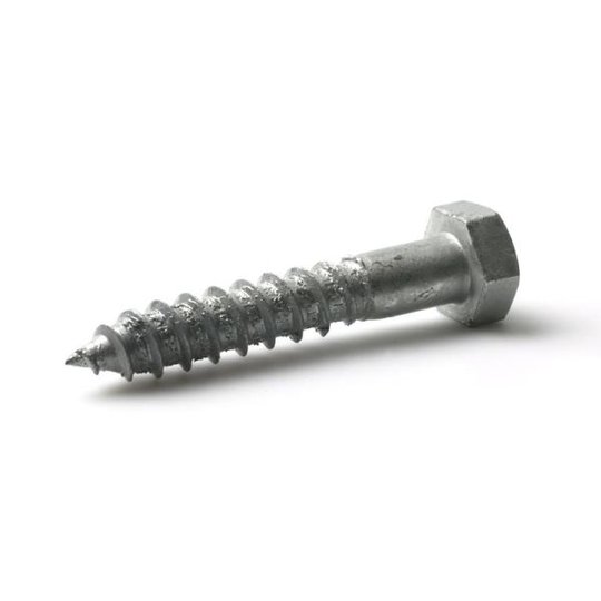 Stafa 0201100108 Kuusikulmainen puuruuvi 16 mm T6S, FZV DIN 571 16 x 100 mm, 25 kpl