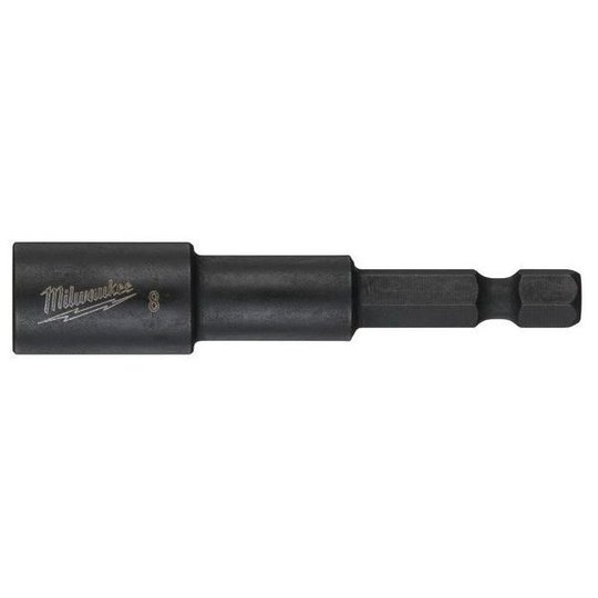 Milwaukee SHOCKWAVE Kuusiohylsy 1/4" kiinnitys 8x65 mm.