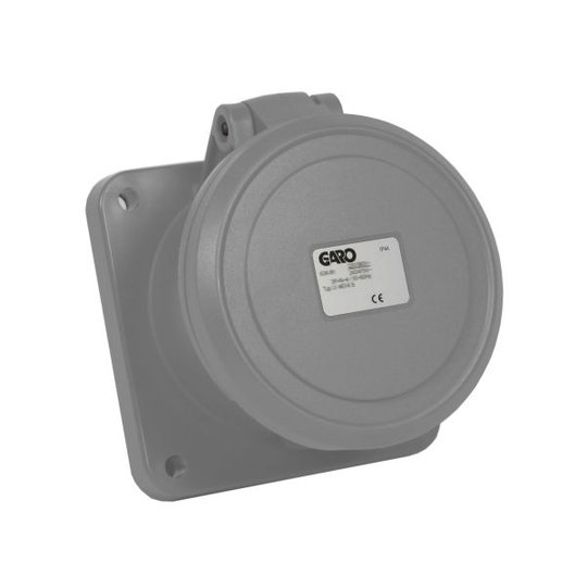 Garo UI 263-12 S Paneelin ulostulo IP44, 3-napainen, 63A Harmaa, 12 h