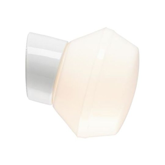 Ifö Electric 6095-800-10 Seinävalaisin valkoinen, viisto, IP20, LED