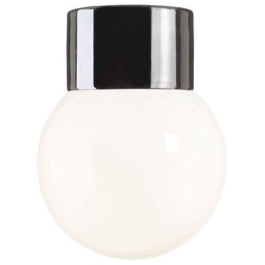 Ifö Electric Classic Glob 150 Kattovalaisin IP54, suora, E27, opaali valkoinen